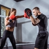 Podkładki bokserskie bokserki tarcze PU Teakwondo [13150000381]